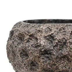 Luxe Lite Moon Globe Planter - Bronze 16 Luxe Lite Moon Globe Planter - Bronze -Greencore Store Luxe Lite Moon Globe Planter Bronze Close Up