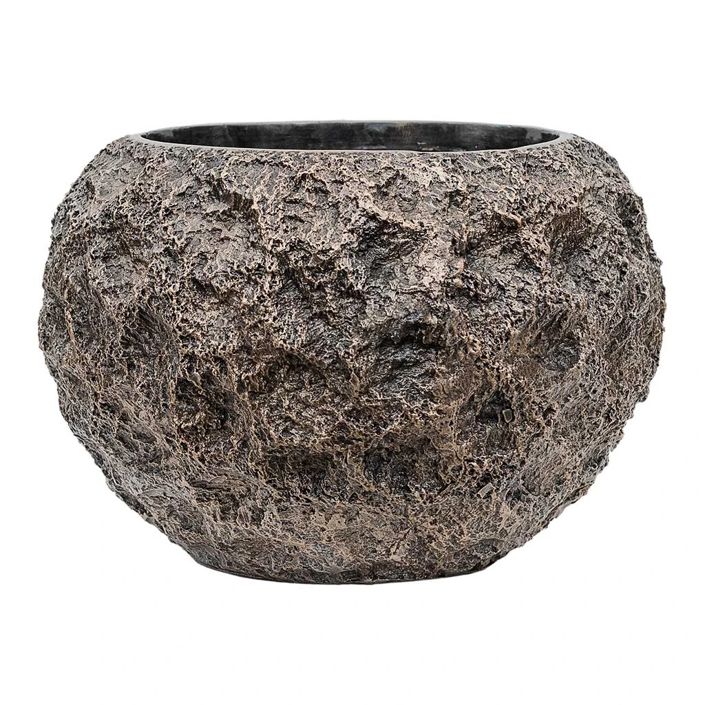 Luxe Lite Moon Globe Planter - Bronze 3 Luxe Lite Moon Globe Planter - Bronze