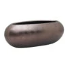 Metallic Boat Planter - Matt Coffee -Greencore Store Metallic Boat Planter Matt Coffee 56x23x20cm