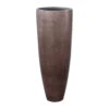 Metallic Partner Planter - Matt Coffee -Greencore Store Metallic Partner Planter Matt Coffee 34x90cm