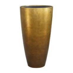 Metallic Partner Planter - Matt Honey 10 Metallic Partner Planter - Matt Honey -Greencore Store Metallic Partner Planter Matt Honey 40x75cm