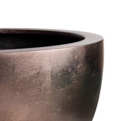 Metallic Plant Bowl - Matt Coffee -Greencore Store Metallic Plant Bowl Matt Coffee SWATCH 2