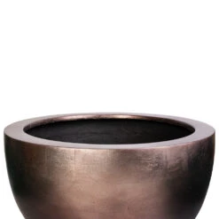 Metallic Plant Bowl - Matt Coffee -Greencore Store Metallic Plant Bowl Matt Coffee SWATCH 3
