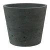 Mini Bucket Plant Pot - Black Washed -Greencore Store Mini Bucket Plant Pot Black Washed Large