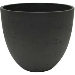 Mini Jesslyn Plant Pot - Black Washed -Greencore Store Mini Jesslyn Plant Pot Black Washed