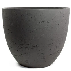 Mini Jesslyn Plant Pot - Black Washed -Greencore Store Mini Jesslyn Plant Pot Black Washed 39cm