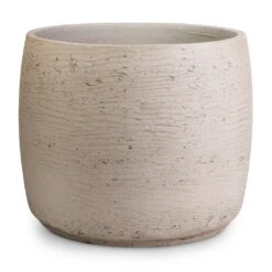 Mini Valerie Plant Pot - Grey Washed -Greencore Store Mini Valerie Plant Pot Grey Washed 36x28cm