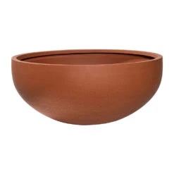 Morgana Refined Plant Bowl - Canyon Orange -Greencore Store Morgana Plant Bowl Canyon Orange 43.5x19cm
