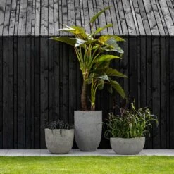 Hayes Mountain Planter - Granite Grey -Greencore Store Mountain Planters Collection