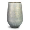 Noor Plant Vase - Metallic Grey -Greencore Store Noor Plant Vase Metallic Grey 12x36cm