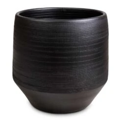Norell Plant Pot - Black 33 Norell Plant Pot - Black -Greencore Store Norell Plant Pot Black 42x38cm
