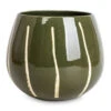 Nova Plant Pot - Green -Greencore Store Nova Plant Pot Green 23x18cm