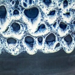 Ocean Glaze Plant Bowl - Sapphire -Greencore Store Ocean Glaze Plant Bowl Sapphire 25 x 12.5cm 4