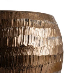 Opus Hammered Globe Planter - Gold -Greencore Store Opus Hammered Globe Planter Gold SWATCH 2