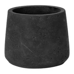 Patt Plant Pot - Black Washed -Greencore Store Patt Plant Pot Black Washed XS
