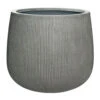 Pax Planter - Ridged Dark Grey -Greencore Store Pax Planter Ridged Dark Grey 55x48.5cm