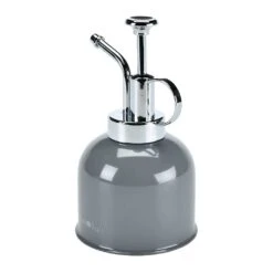 Indoor Plant Mister - Charcoal -Greencore Store Plant Mister Charcoal Side View