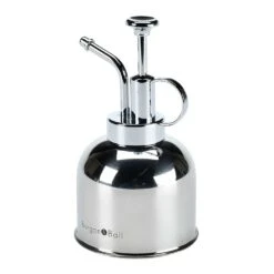 Indoor Plant Mister - Stainless Steel -Greencore Store Plant Mister Steel Sprayer Angle