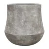Polystone Coated Darcy Planter - Raw Grey -Greencore Store Polystone Coated Darcy Planter Raw Grey Small