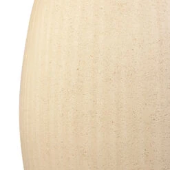 Polystone Coated Plain Balloon Planter - Natural -Greencore Store Polystone Coated Plain Balloon Planter Natural 52x68cm 4