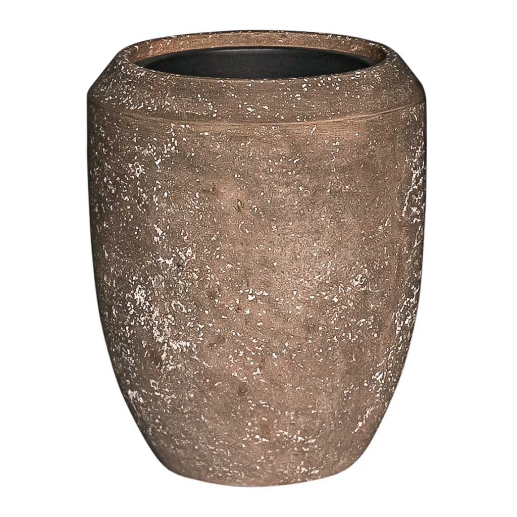 Polystone Coated Plain Coppa Planter - Rock 3 Polystone Coated Plain Coppa Planter - Rock