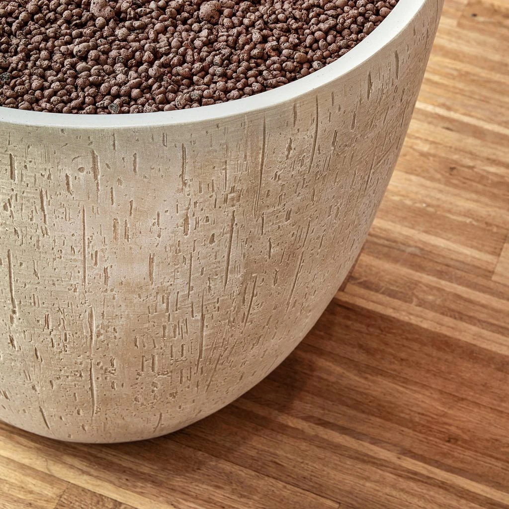 Raindrop Egg Planter - Stone 4 Raindrop Egg Planter - Stone - Image 2