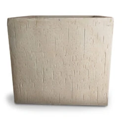 Raindrop Cube Planter - Stone -Greencore Store Raindrop Cube Planter Stone 40x40x36cm