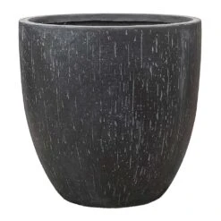 Raindrop Egg Planter - Anthracite -Greencore Store Raindrop Egg Planter Anthracite 44x43cm