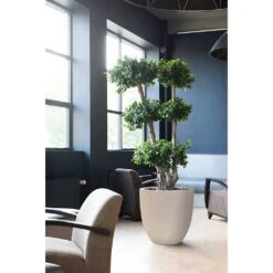 Raindrop Egg Planter - Stone 16 Raindrop Egg Planter - Stone -Greencore Store Raindrop Egg Planter Stone Indoor Plants