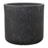 Raindrop Round Planter - Anthracite -Greencore Store Raindrop Round Planter Anthracite 34x32cm