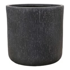 Raindrop Round Planter - Anthracite 11 Raindrop Round Planter - Anthracite -Greencore Store Raindrop Round Planter Anthracite 42x41cm