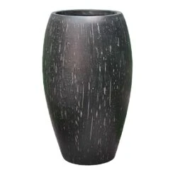 Raindrop Tall Balloon Planter - Anthracite -Greencore Store Raindrop Tall Balloon Planter Anthracite 53cm