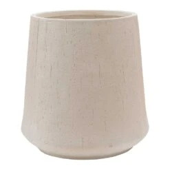Raindrop Tube High Round Planter - Stone 12 Raindrop Tube High Round Planter - Stone -Greencore Store Raindrop Tube High Round Planter Stone 55cm