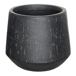 Raindrop Tube Round Planter - Anthracite 16 Raindrop Tube Round Planter - Anthracite -Greencore Store Raindrop Tube Round Planter Anthracite 41x37cm