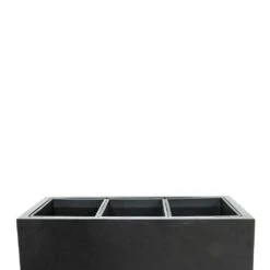 Solid Rectangle Planter - Dark Grey -Greencore Store Solid Trough Planter Dark Grey 110x40x40cm 4