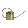 Gold Coloured Watering Can 1L -Greencore Store Stainless Steel Watering Can Gold 1L