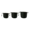 Stefan Plant Baskets - Set Of 3 - Black -Greencore Store Stefan Plant Baskets Set 3 Black