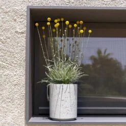 Suzi Plant Pot - Grey Washed -Greencore Store Suzi Plant Pot Grey Washed Outdoor Plants