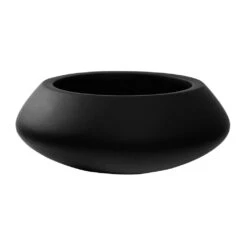 Tara Natural Bowl Planter - Black -Greencore Store Tara Natural Planter Black 30x12cm