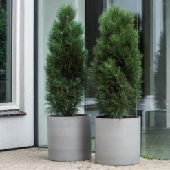 Max Refined Planter - Clouded Grey -Greencore Store pottery pots refined max 25